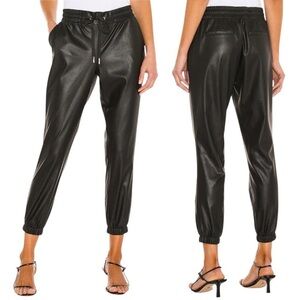 n:Philanthropy Scarlett faux leather joggers